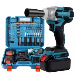 AVVITATORE IMPULSI SVITA AVVITA BULLONI DOPPIA BATTERIA 20V 5AH + 25 ACCESSORI