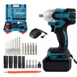 AVVITATORE IMPULSI SVITA AVVITA BULLONI DOPPIA BATTERIA 20V 5AH + 25 ACCESSORI