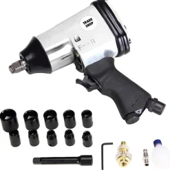 AVVITATORE PNEUMATICO AD ARIA 1/2 CON VALIGIA E BUSSOLE PISTOLA SVITA BULLONI