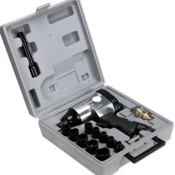 AVVITATORE PNEUMATICO AD ARIA 1/2 CON VALIGIA E BUSSOLE PISTOLA SVITA BULLONI