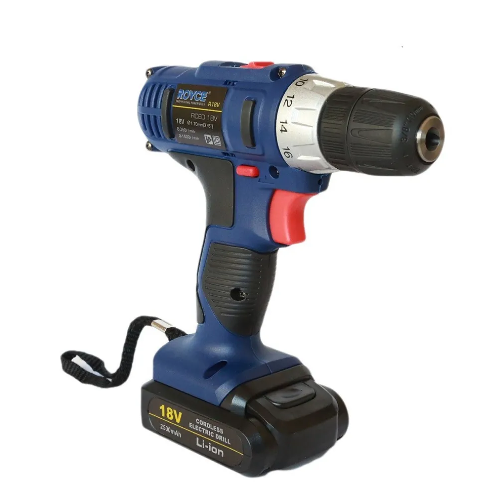 AVVITATORE TRAPANO A BATTERIA 18V 2 BATTERIE LITIO RICARICABILE IN VALIGETTA