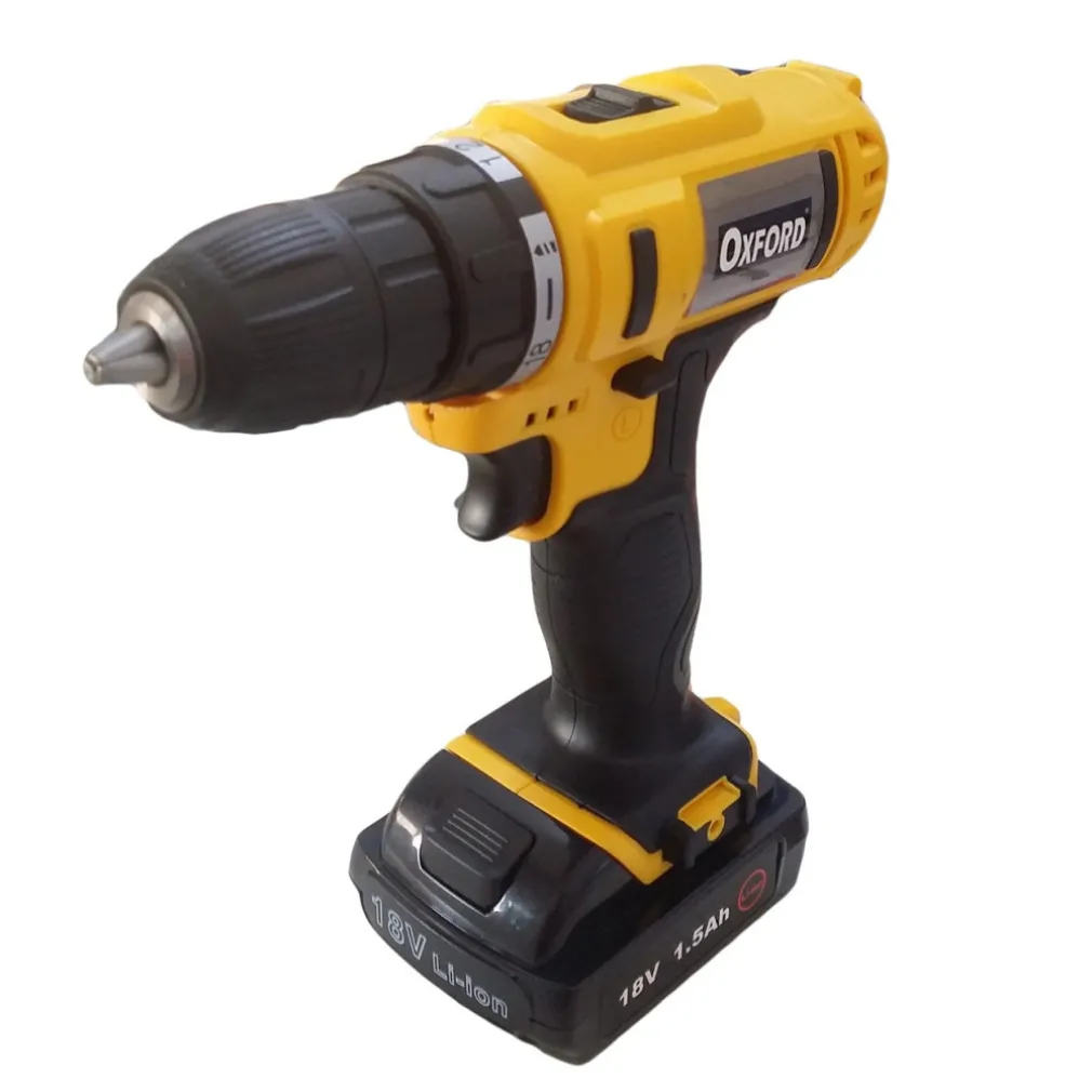 AVVITATORE 18V TRAPANO BATTERIA A LITIO CARICABATTERIE 2 BATTERIE RICARICABILE