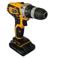 AVVITATORE 18V TRAPANO BATTERIA A LITIO 2 BATTERIE IN VALIGIA + ACCESSORI P104