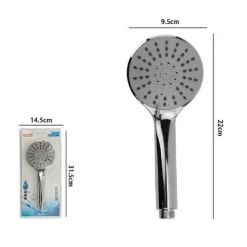 BAGNO DOCCETTA 22 X 9.5 CM DOCCINO SOFFIONE DOCCIA CORNETTA MODERNO 69321 TONDO