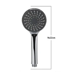 BAGNO DOCCETTA DOCCINO 9 X 22 CM SOFFIONE DOCCIA CORNETTA ROTONDO MODERNO 69103