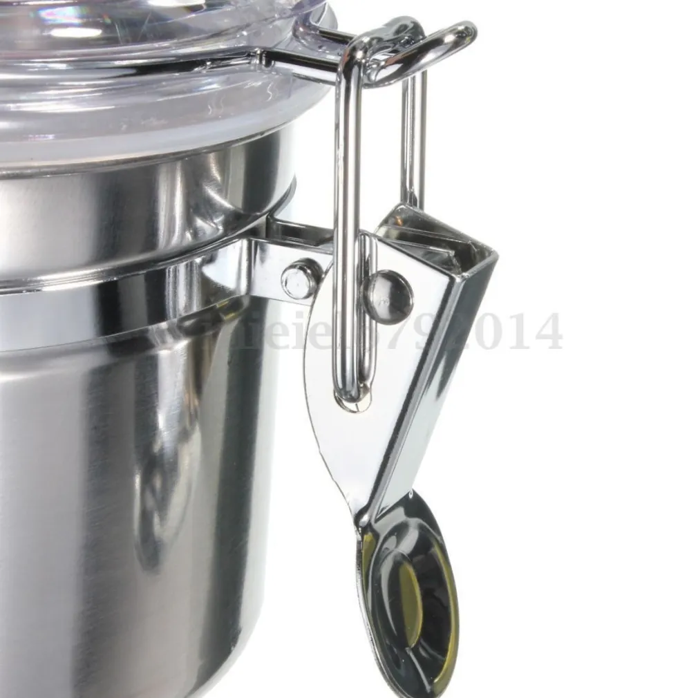 BARATTOLO CASE TABACCO CIBO CONSERVA ACCIAIO INOX UMIDO TENUTA ARIA