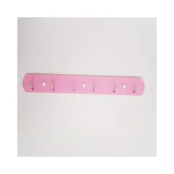 BARRA 6 GANCI ACCIAIO 2.0KG ADESIVA APPENDINI PLASTICA APPENDIABITI CUCINA