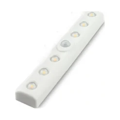 BARRA LED CON SENSORE DI MOVIMENTO PER CORRIDOIO ARMADI CASSETTI A BATTERIE 8010
