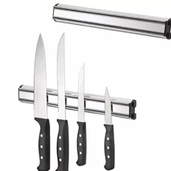 BARRA MAGNETICA PORTA COLTELLI CUCINA 33CM SUPPORTO CALAMITA MAGNETICO UTENSILI