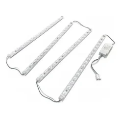 BARRA RIGIDA CALAMITATA PLAFONIERA 26 WATT STRISCIA LUCE 6500K 4000K 3000K CA-40