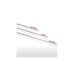 BARRA TELESCOPICA PER TENDA DA DOCCIA 140 CM FINO A 260 CM ALLUMINIO BIANCO