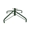 BASE PER ALBERO DI NATALE A CROCE IN METALLO 45CM RICHIUDIBILE PIEGHEVOLE VERDE