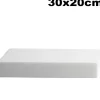 BASE STAMPO POLISTIROLO TORTA RETTANGOLARE 30x20CM LATI ALTEZZA 5CM CAKE DESIGN