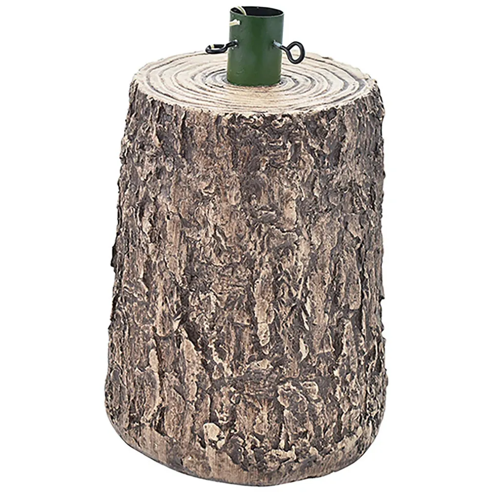 Base Supporto Albero di Natale Tronco Natalizio Attacco Universale Altezza 41 cm