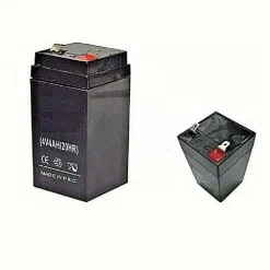 BATTERIA ERMETICA TAMPONE RICARICABILE 4V 4A GRUPPO CONTINUITÀ GIOCATTOLI