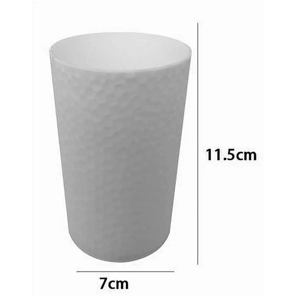 BICCHIERE PORTA SPAZZOLINI COLORE BIANCO LAVORATO ACCESSORIO ARREDO BAGNO 79175