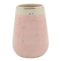 BICCHIERE PORTA SPAZZOLINI DENTIFRICIO 8.5 X 11.4CM ACCESSORI ARREDO BAGNO 79970