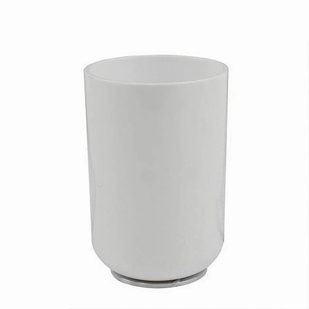 BICCHIERE PORTA SPAZZOLINI DENTIFRICIO BIANCO ACCESSORI ARREDO PER BAGNO 69463