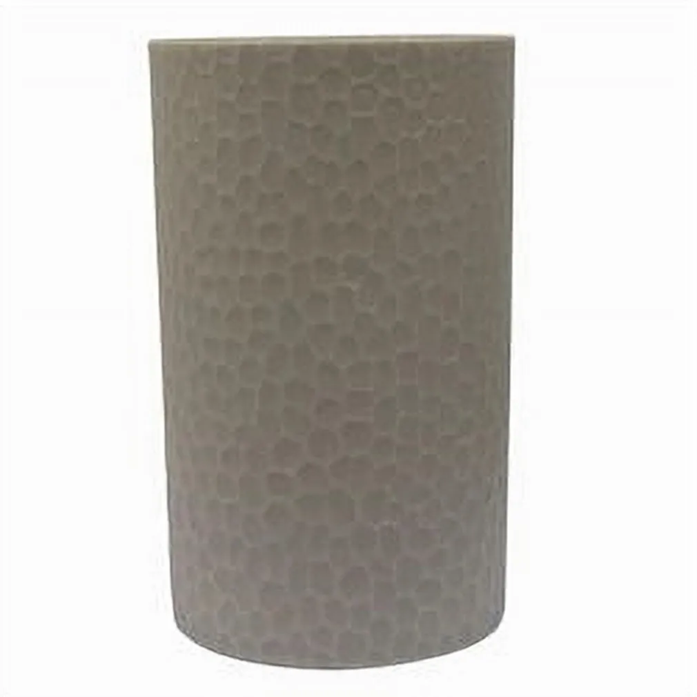 BICCHIERE PORTA SPAZZOLINI DA DENTI COLORE BEIGE ACCESSORI ARREDO DA BAGNO 79179