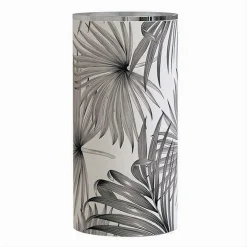 BICCHIERE PORTA SPAZZOLINO CON FORI TROPICALE ACCESSORIO ARREDO DA BAGNO 87069