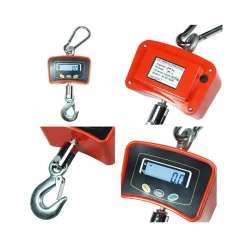 BILANCIA DA GRU 1000 KG CON GANCIO ACCIAIO INOX BILANCIA INDUSTRIALE