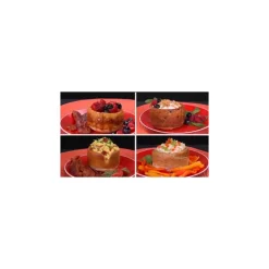 BISTRO BOWLS VASSOIO ANTIADERENTE PER COTTURA PANE FOCACCE DOLCI BISCOTTI FRUTTA