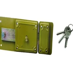 BLOCCO SERRATURA SICUREZZA CANCELLO PORTONE PORTA CASA