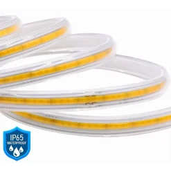 BOBINA 100MT STRIP LED COB 220V ESTERNO IP65 LUCE 3000K 4000K 6500K 220V-COB-288