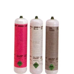 BOMBOLA GAS COMPRESSO ARGON CO2 TELWIN DA 1LITRO PER SALDATURAE MIG TIG METALLI