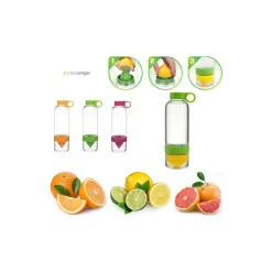 BORRACCIA CITRUS ZINGER BOTTIGLIA INFUSIONE SPREMIAGRUMI CORSA PALESTRA