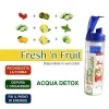 BORRACCIA SPORT SHAKER DETOX INFUSORE FRUTTA ACQUA BOTTIGLIA CON FILTRO 500ML