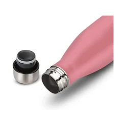 BORRACCIA SPORTIVA 350 ML ACCIAIO INOX DOPPIA PARETE PER SPORT SCUOLA CAMPEGGIO