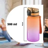 BORRACCIA SPORTIVA DA 500 ML CON CHIUSURA SALVAGOCCIA PER SPORT SCUOLA CAMPEGGIO