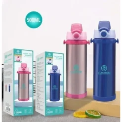 BORRACCIA TERMICA PER BAMBINI THERMOS TERMOS CONTENITORE BOTTIGLIA 500ML TX-8445