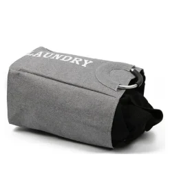 BORSA CESTO PORTA BIANCHERIA CONTENITORE BUCATO CON MANICI