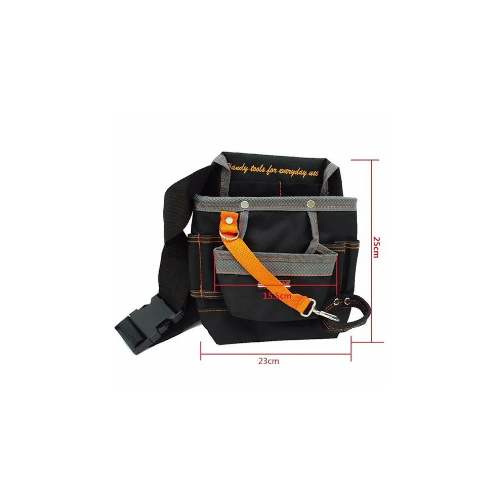 BORSA MARSUPIO CINTURA PORTA ATTREZZI DA LAVORO UTENSILI ELETTRICISTA MURATORE