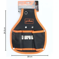 BORSA PORTA UTENSILI 3 TASCHE DA CINTURA MARSUPIO PER ATTREZZI DA LAVORO