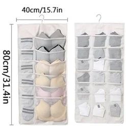 BORSA PORTAOGGETTI DA PARETE ORGANIZZATORE ARMADIO LAVABILE CON GANCIO METALLO 30 TASCHE