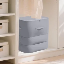 BORSA PORTAOGGETTI PER PIUMINO ORGANIZER A COMPRESSIONE CONTENITORE ANTIPOLVERE RESISTENTE