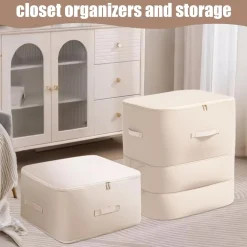 BORSA PORTAOGGETTI PER PIUMINO ORGANIZER A COMPRESSIONE CONTENITORE ANTIPOLVERE RESISTENTE