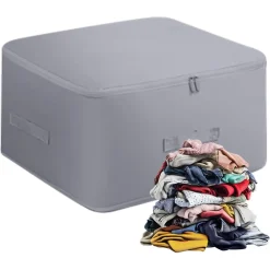 BORSA PORTAOGGETTI PER PIUMINO ORGANIZER A COMPRESSIONE CONTENITORE ANTIPOLVERE RESISTENTE