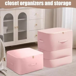 BORSA PORTAOGGETTI PER PIUMINO ORGANIZER A COMPRESSIONE CONTENITORE ANTIPOLVERE RESISTENTE