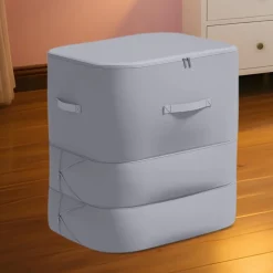 BORSA PORTAOGGETTI PER PIUMINO ORGANIZER A COMPRESSIONE CONTENITORE ANTIPOLVERE RESISTENTE