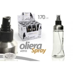 BOTTIGLIA SPRUZZATORE OLIERA SPRAY OLIO 170 ML VETRO CONDIMENTO INSALATA 813115