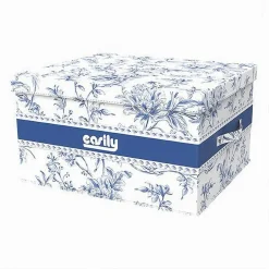 BOX PORTATUTTO SCATOLA CONTENITORE SALVASPAZIO ORGANIZER 35X30X20CM FANTASIA 87321