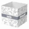 BOX PORTATUTTO SCATOLA SALVASPAZIO CONTENITORE ORGANIZER 31X31X31CM FANTASIA 87312