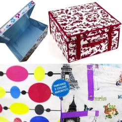 BOX SCATOLA ORGANIZER PER LA BIANCHERIA INTIMA CAMBIO STAGIONE MISURE A SCELTA