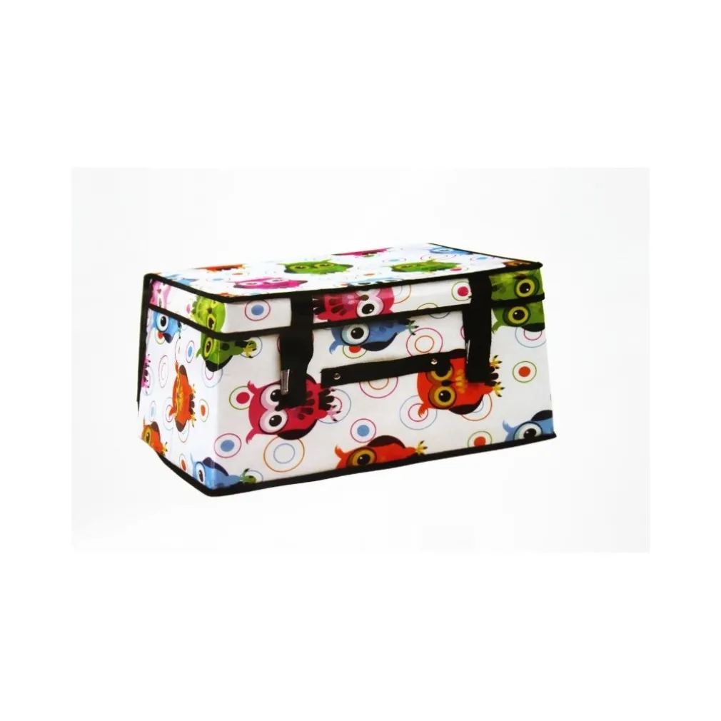 BOX SCATOLA PORTA BIANCHERIA ABITI OGGETTI 40x30x25 CM CONTENITORE SALVASPAZIO