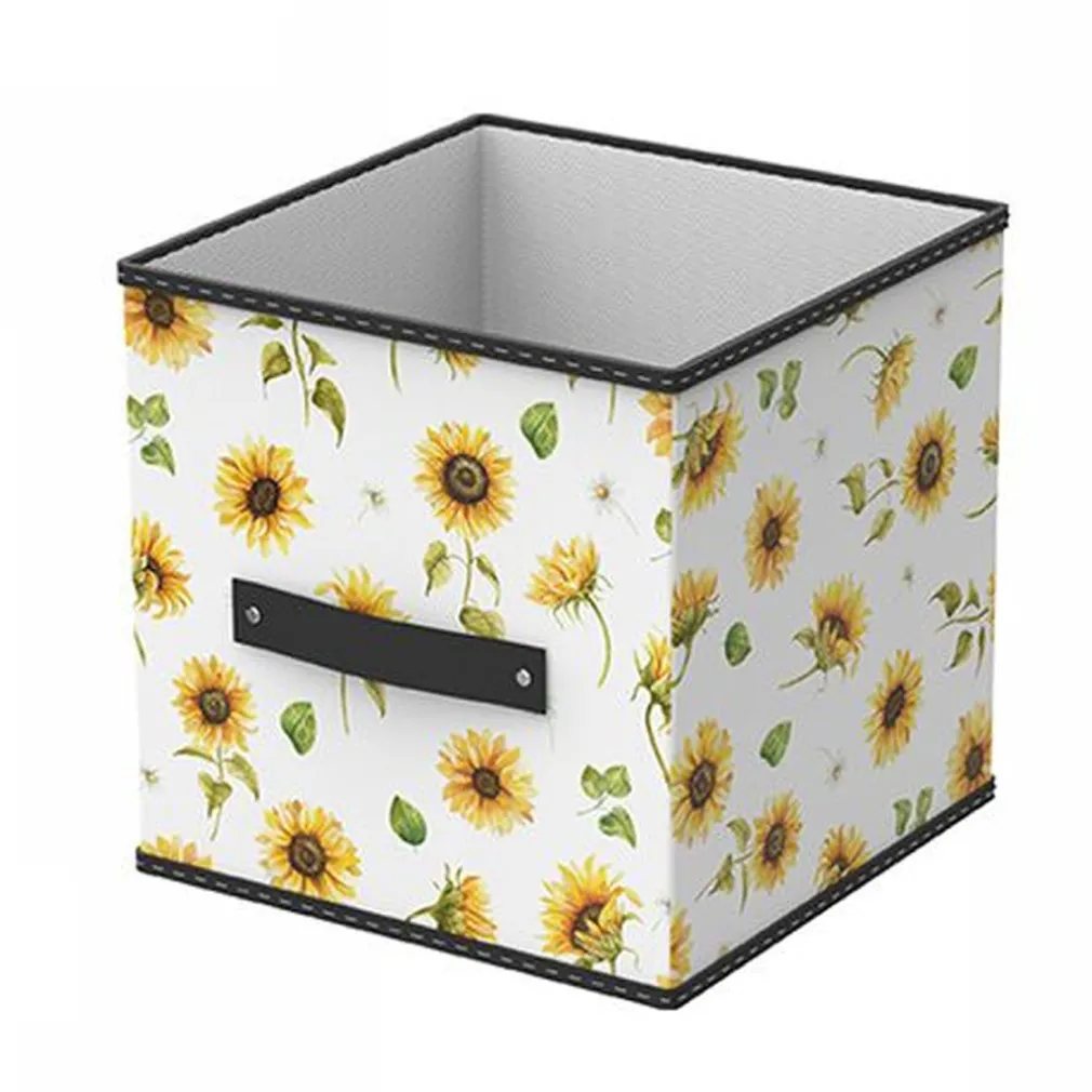BOX SCATOLA SALVASPAZIO ARMADIO CONTENITORE PORTA OGGETTI ORGANIZER 31X31X31