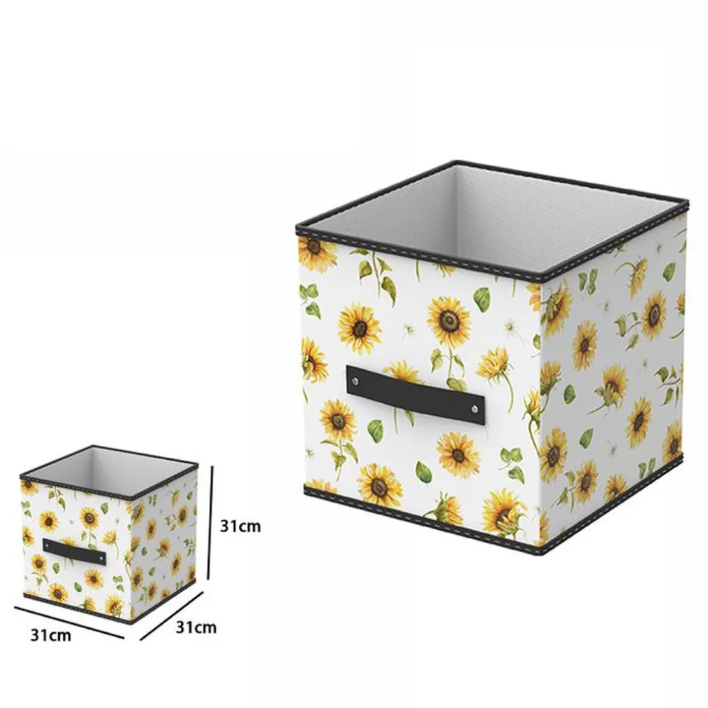 BOX SCATOLA SALVASPAZIO ARMADIO CONTENITORE PORTA OGGETTI ORGANIZER 31X31X31